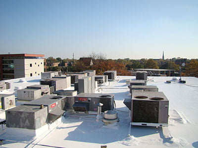 Flat Roof Spray Foaming
